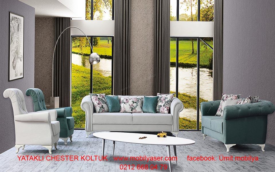 YATAKLI CHESTER KOLTUK TAKIMI