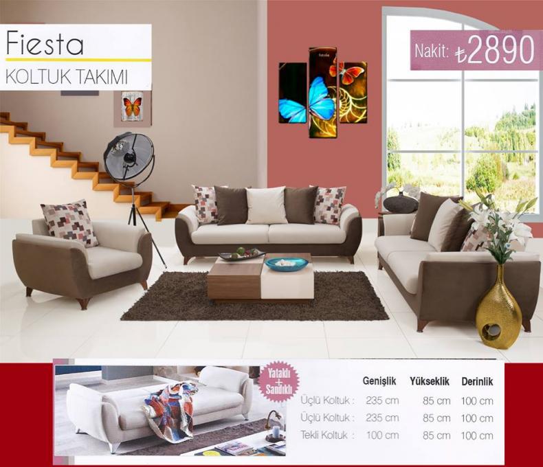 FİESTA KOLTUK TAKIMI 2.890TL