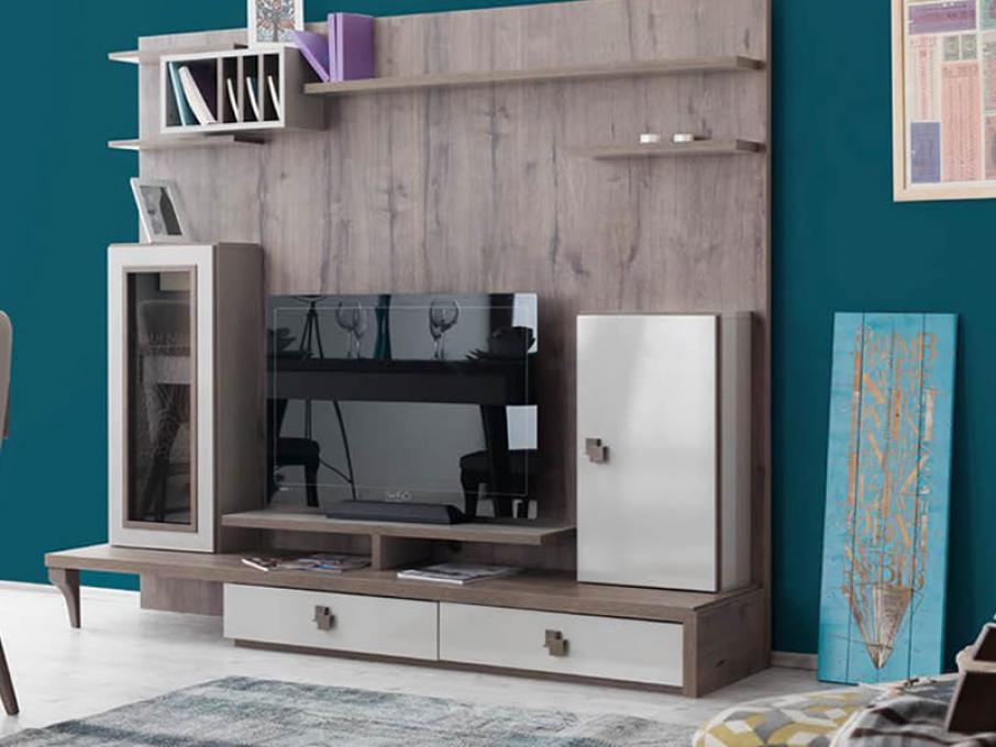 Mercan Modern Tv Duvar Ünitesi