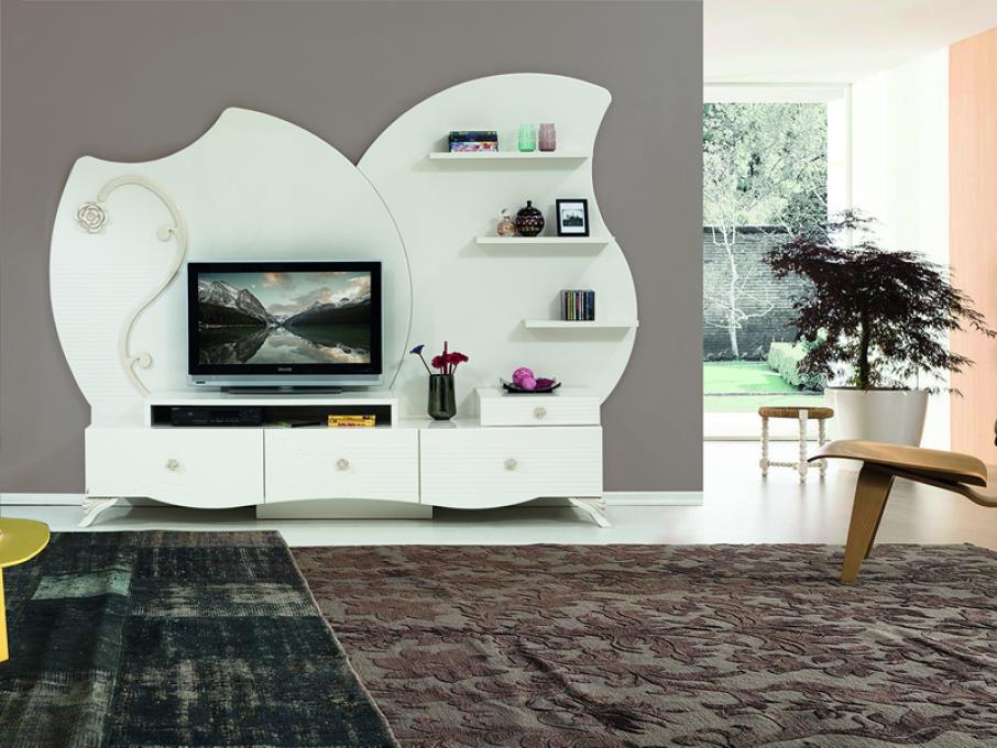 Rose Modern Tv Duvar Ünitesi