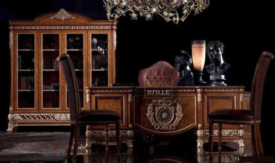 VİP Ahşap Klasik Ofis Makam Takımı