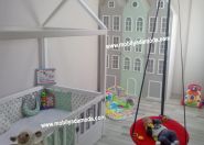 Montessori Yataklı Bebek Odası